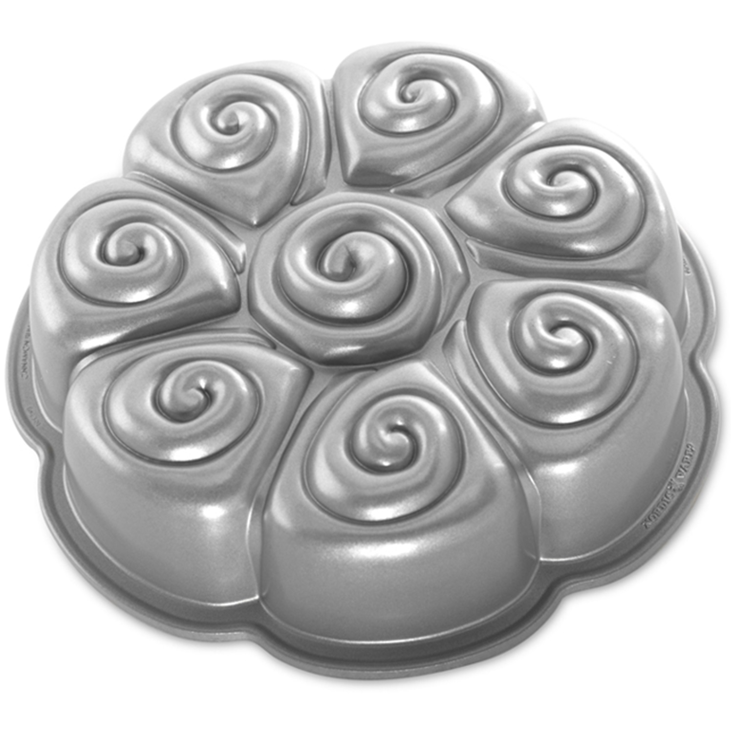 nordic-ware-cinnamon-bun-pull-apart-bakvorm-7-vaks-zilver