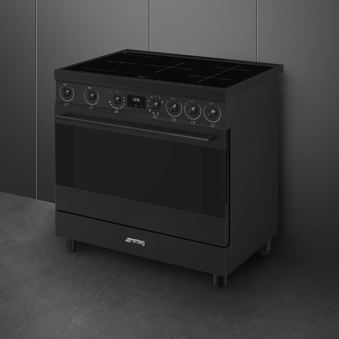 smeg-classici-sinfonia-inductiefornuis-c9imn2-90cm-mat-zwart