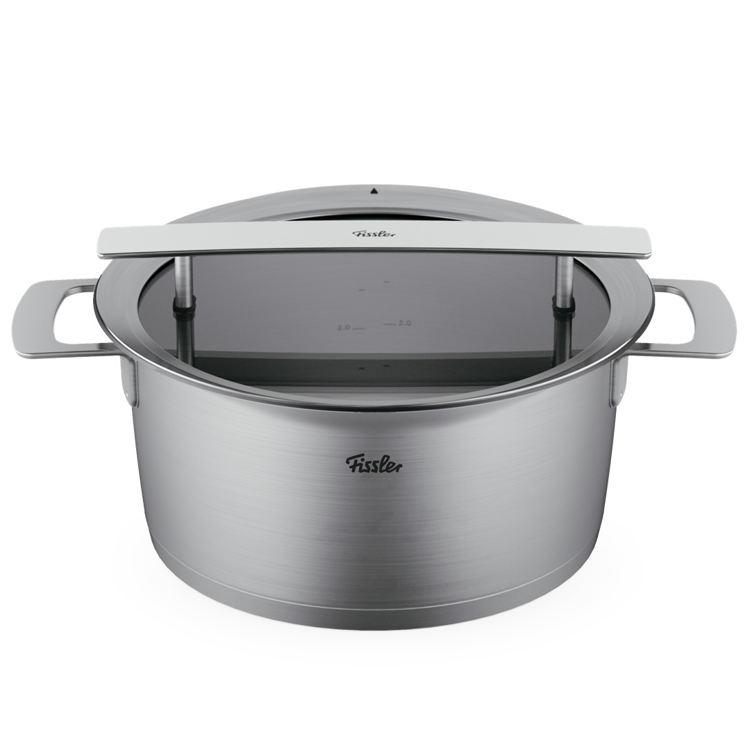 fissler phi collection kookpan met glasdeksel 24cm