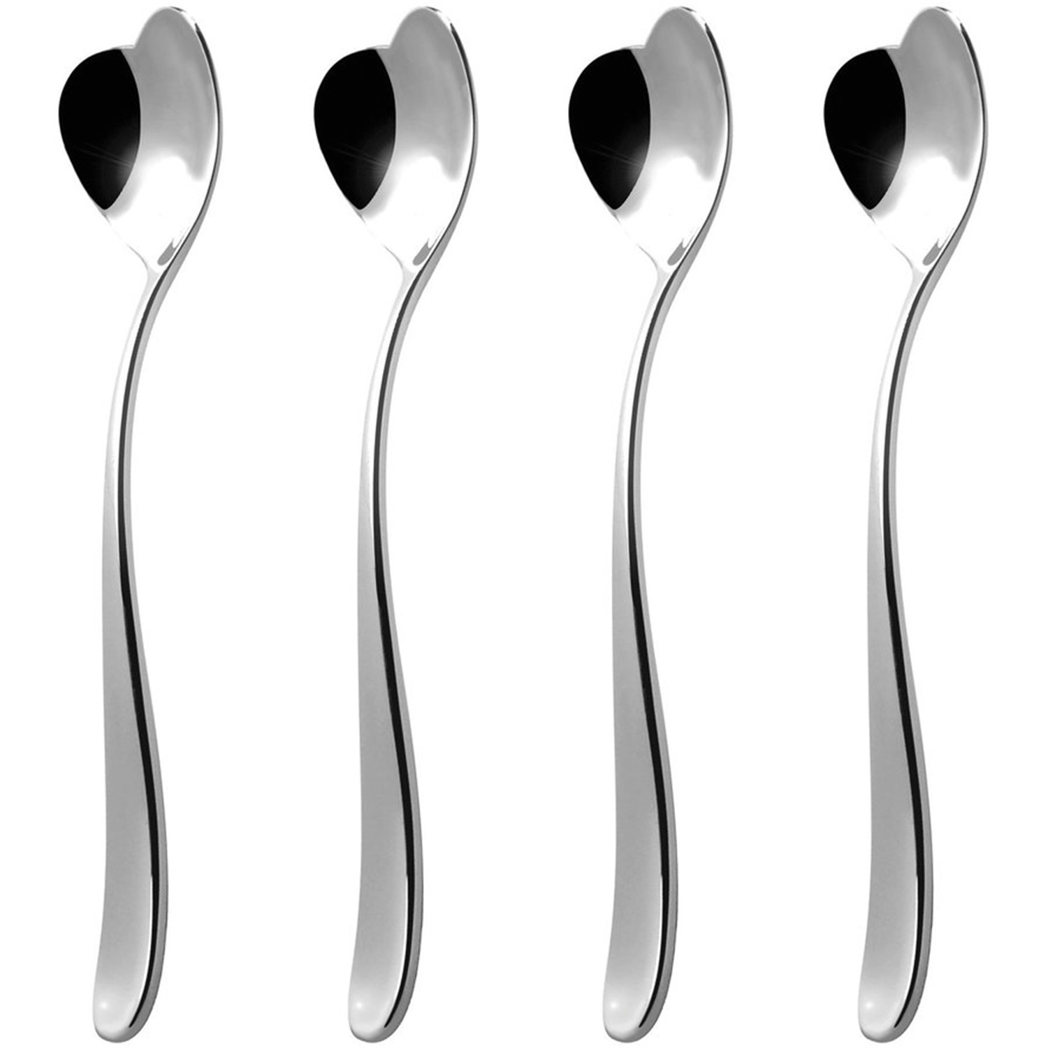 alessi big love ijslepels ammi01cus4 4 stuks rvs