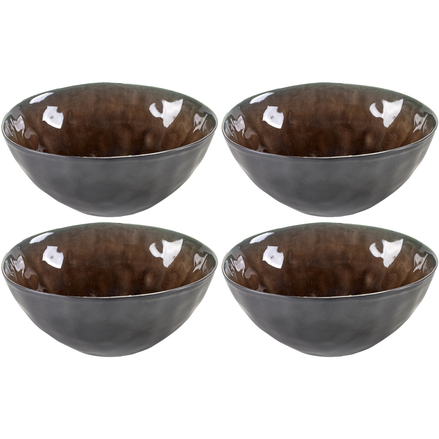 serax pure kom b1014213 16cm bruin 4 stuks