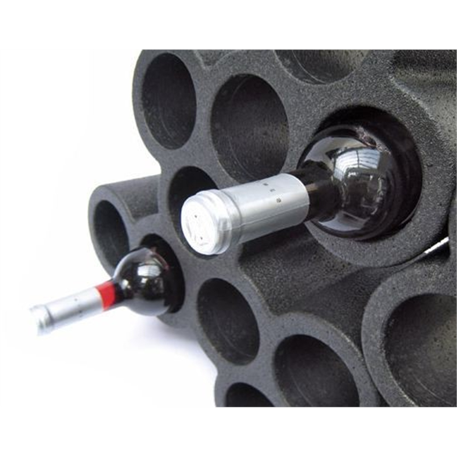 goods-wijnrek-grape-12-vaks-zwart