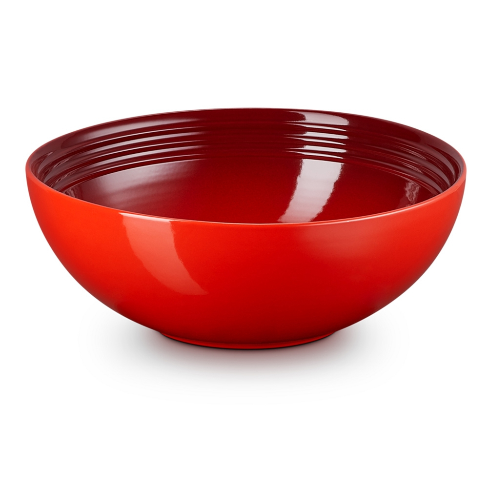 le-creuset-stoneware-saladeschaal-24cm-kersenrood