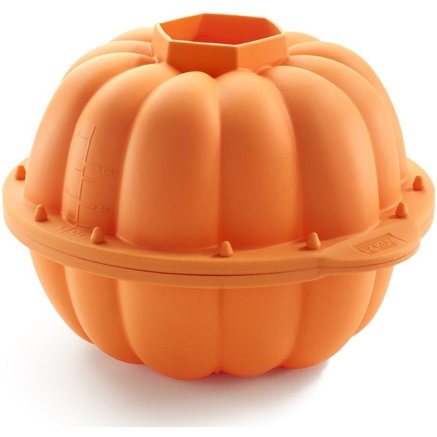 lekue 3d halloween pompoen bakvorm