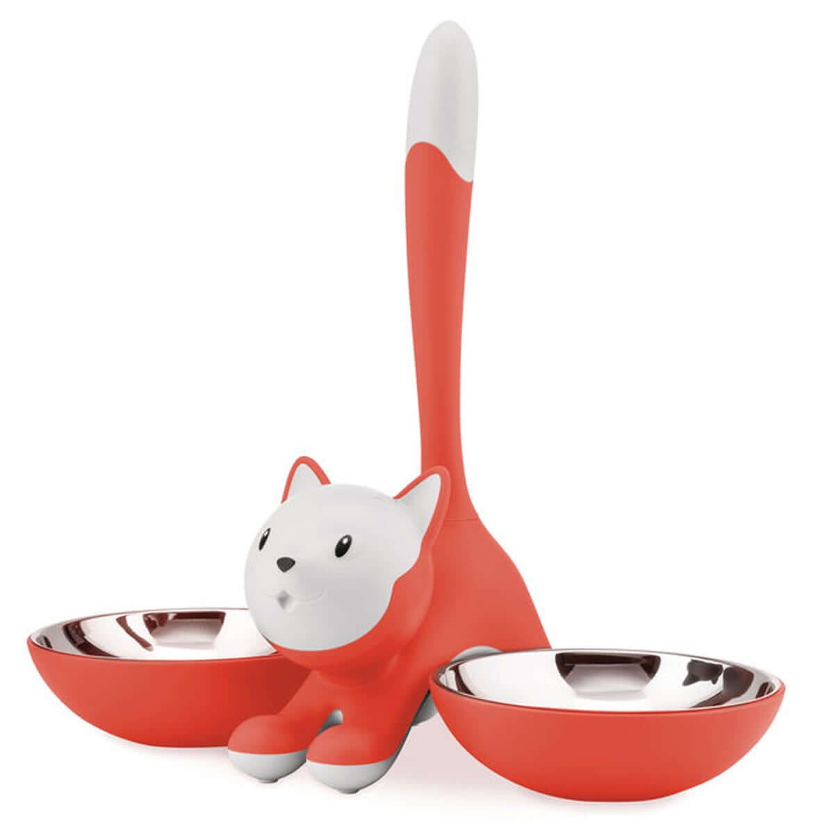alessi-tigrito-kattenvoerbak-ammi09-ro-roodoranje