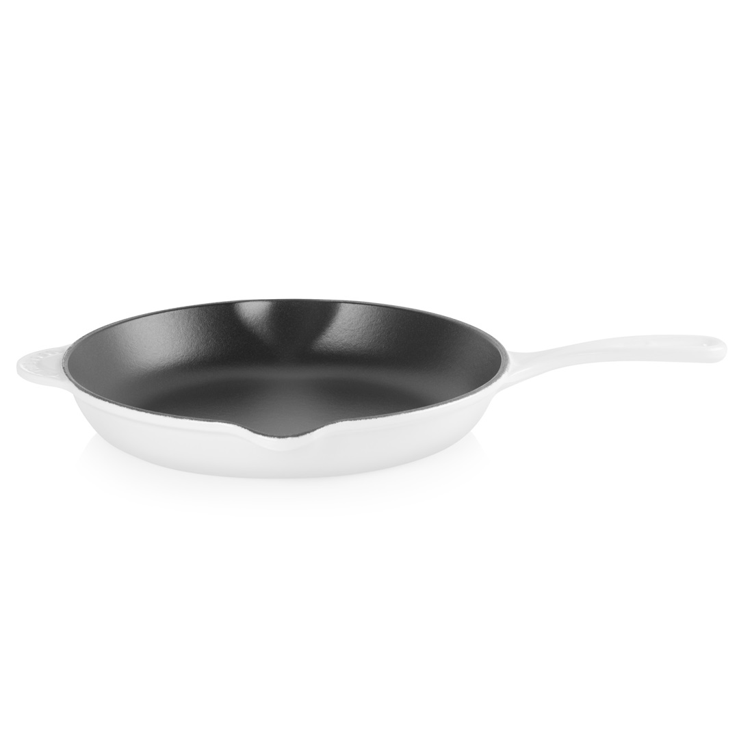 le-creuset-signature-skillet-hoog-26cm-white