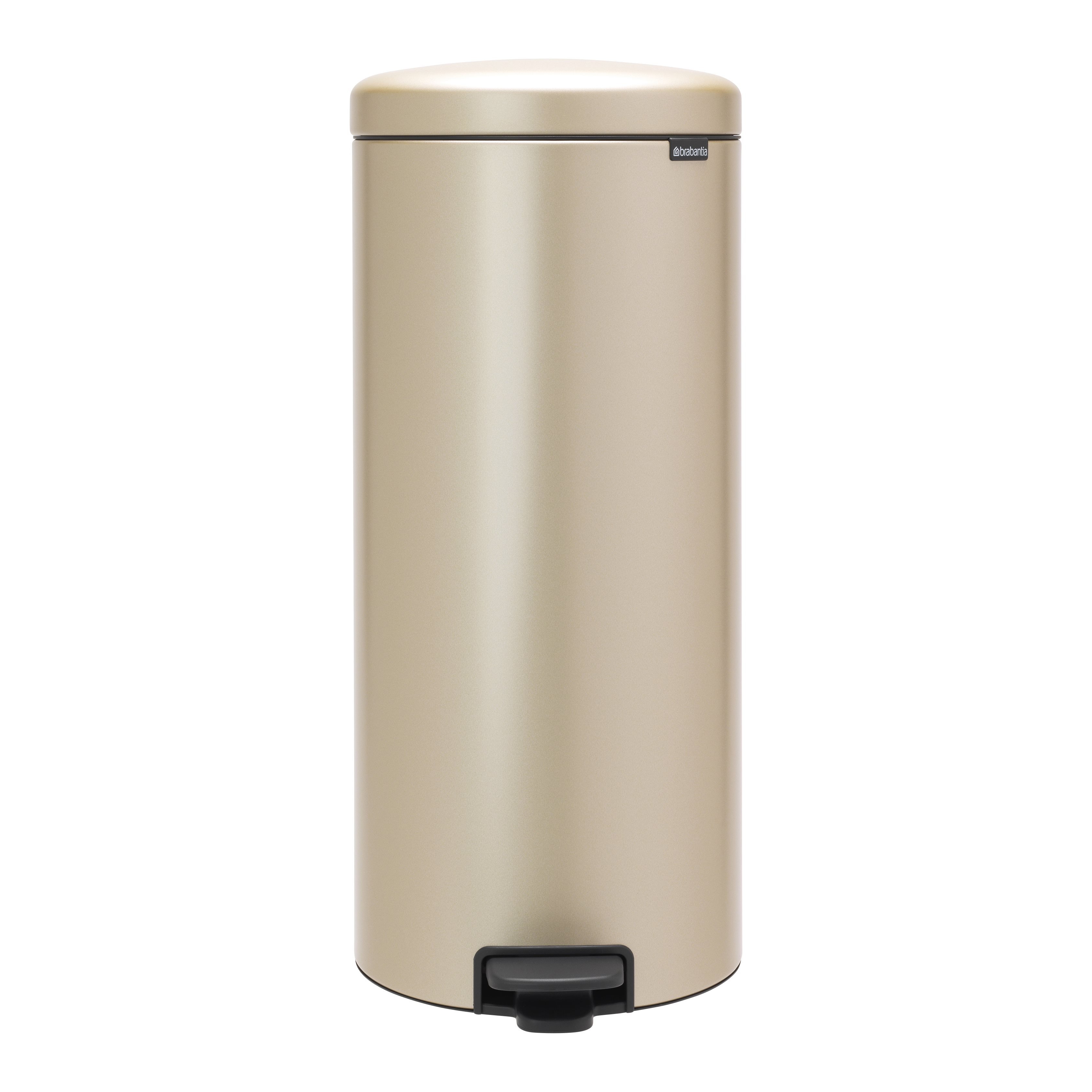 brabantia newicon pedaalemmer 30l goud