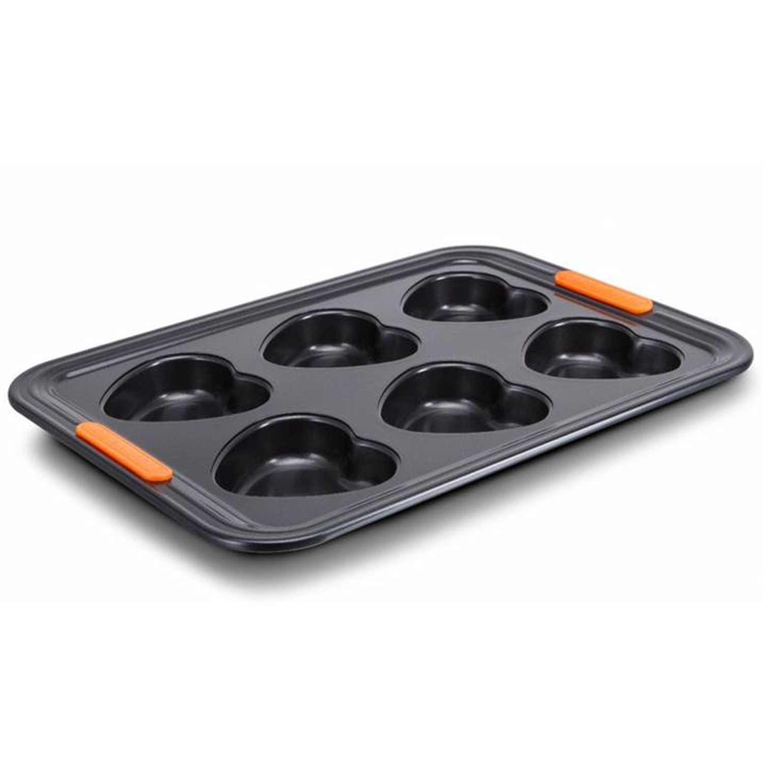 le-creuset-anti-aanbak-muffinvorm-hart-6-vaks