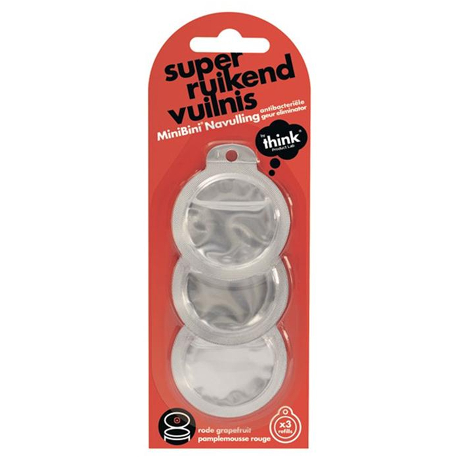 minibini vuilnis verfrisser navulling grapefruit