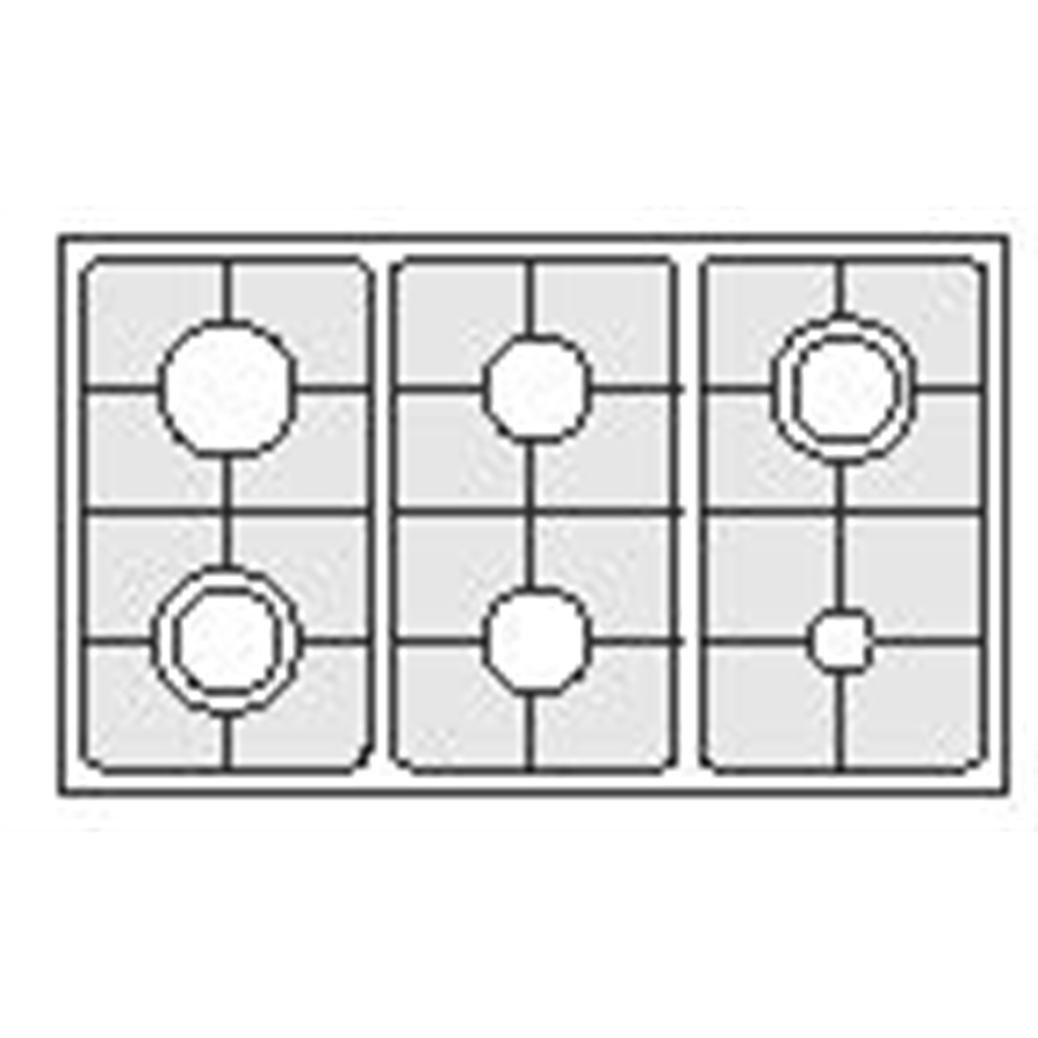 la-germania-americana-ams96d61bne-gasfornuis-90cm-mat-zwart