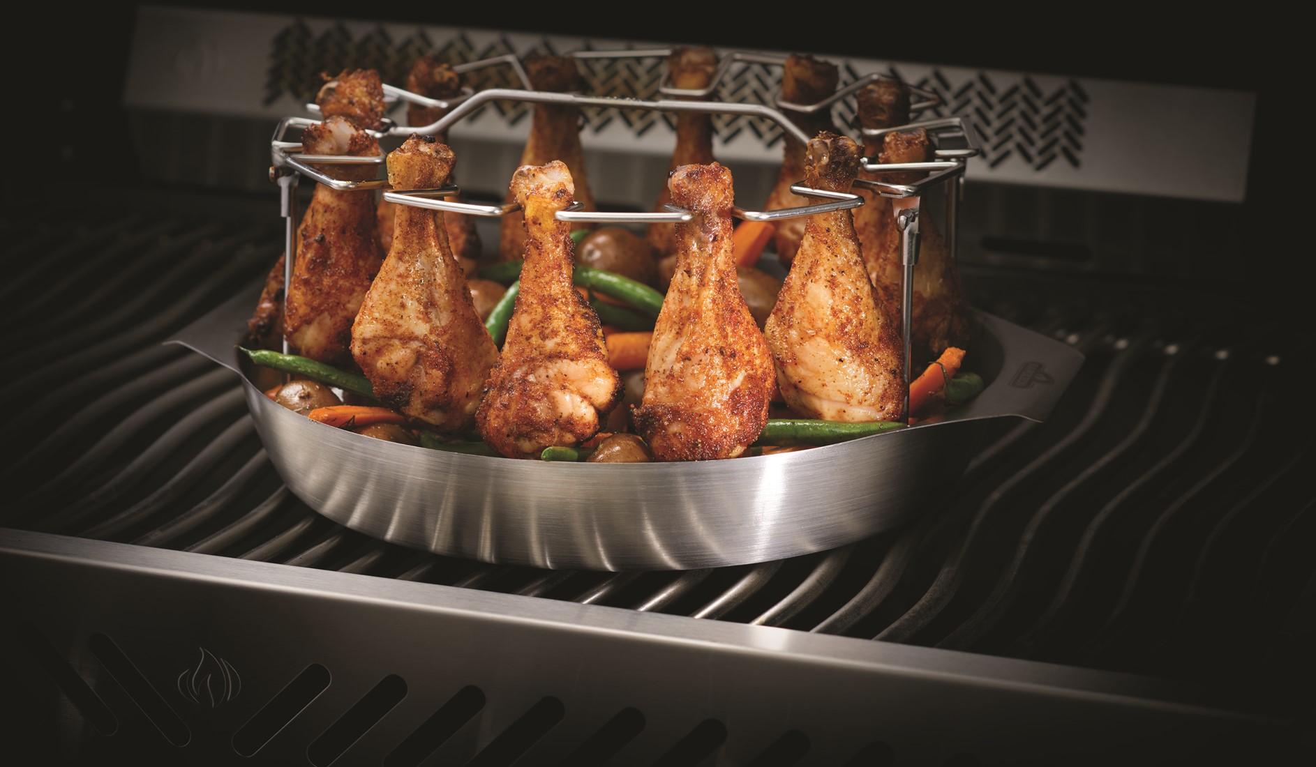 napoleon-drumstickhouder-incl-schaal