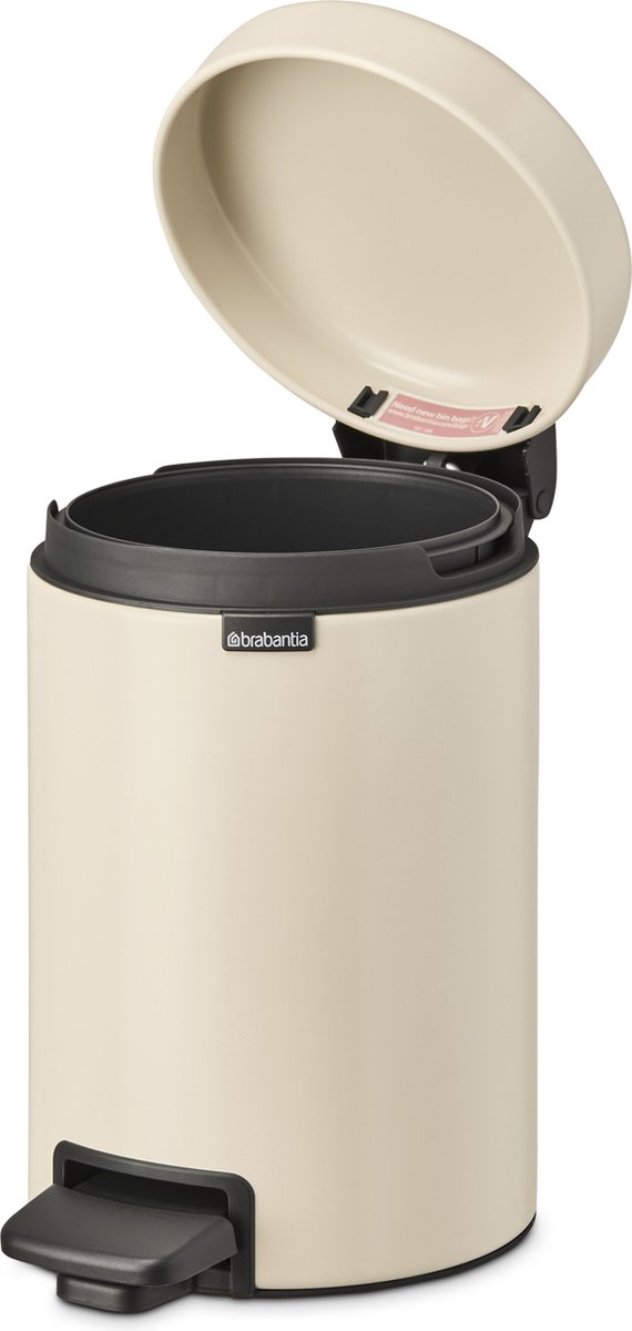 brabantia-newicon-pedaalemmer-3l-beige