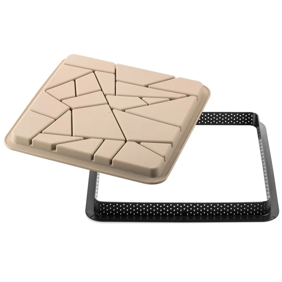 silikomart kit tarte liberty siliconen taartvorm 2 delig