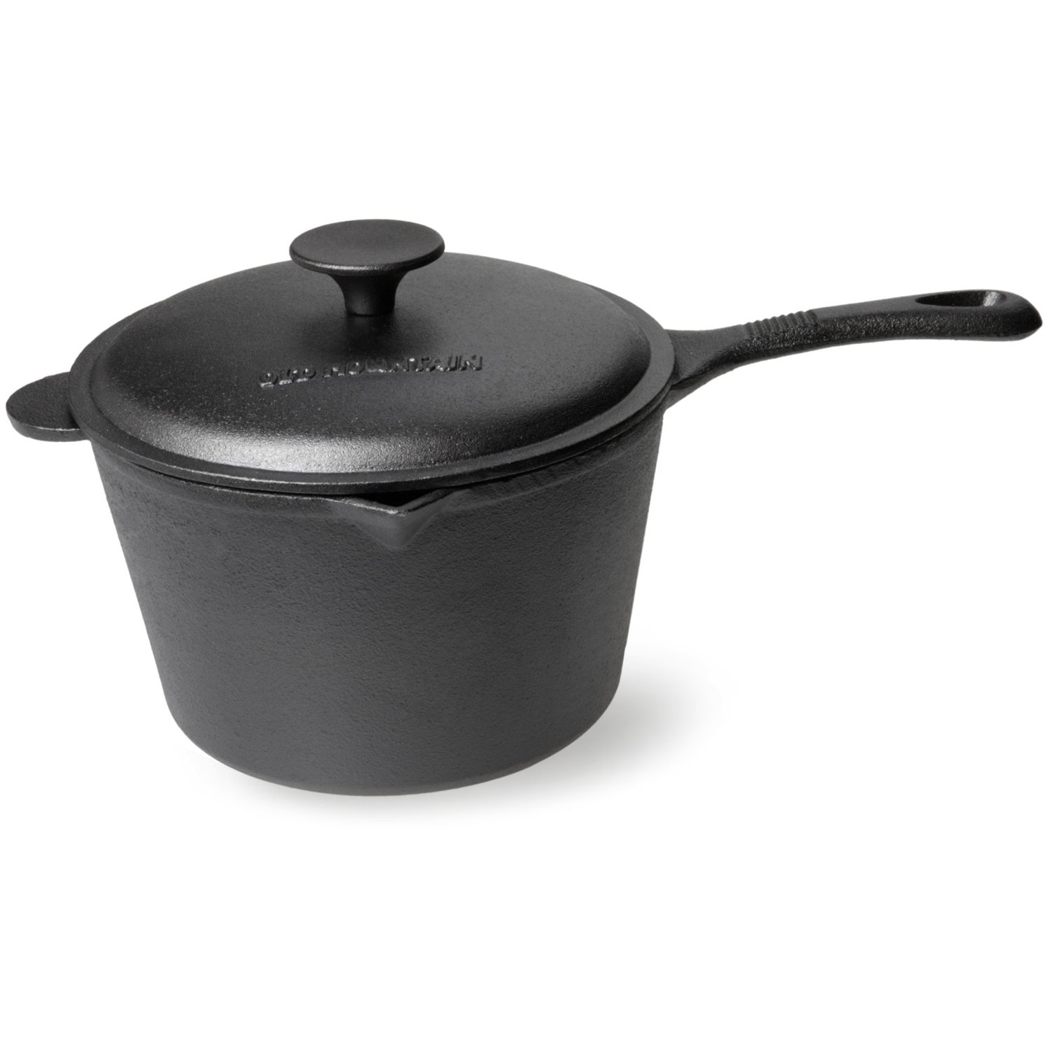 old-mountain-preseasoned-gietijzeren-conische-sauspan-met-deksel-22cm