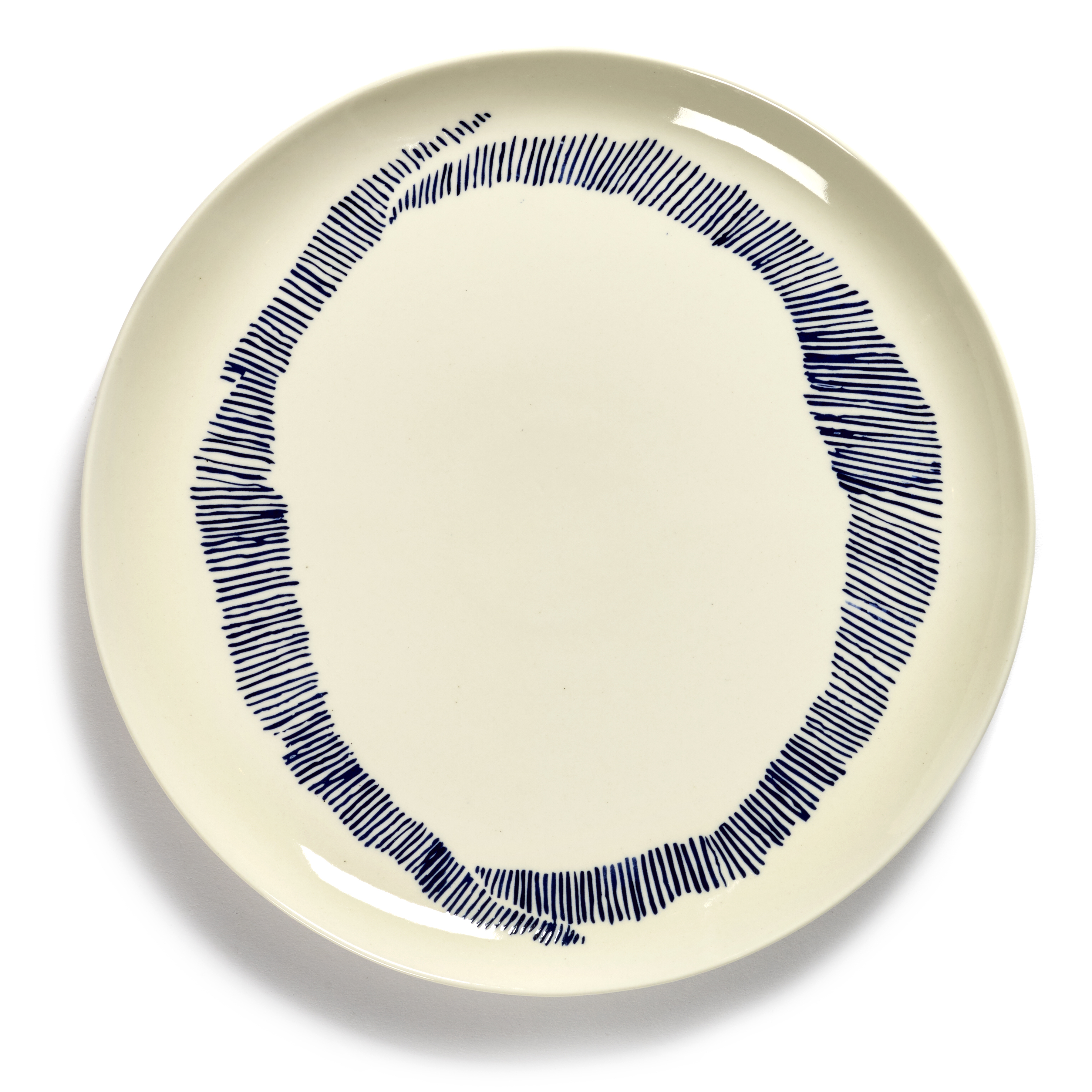 serax feast ottolenghi borden l b8921006b 265cm white swirlsblue stripes 2 stuks
