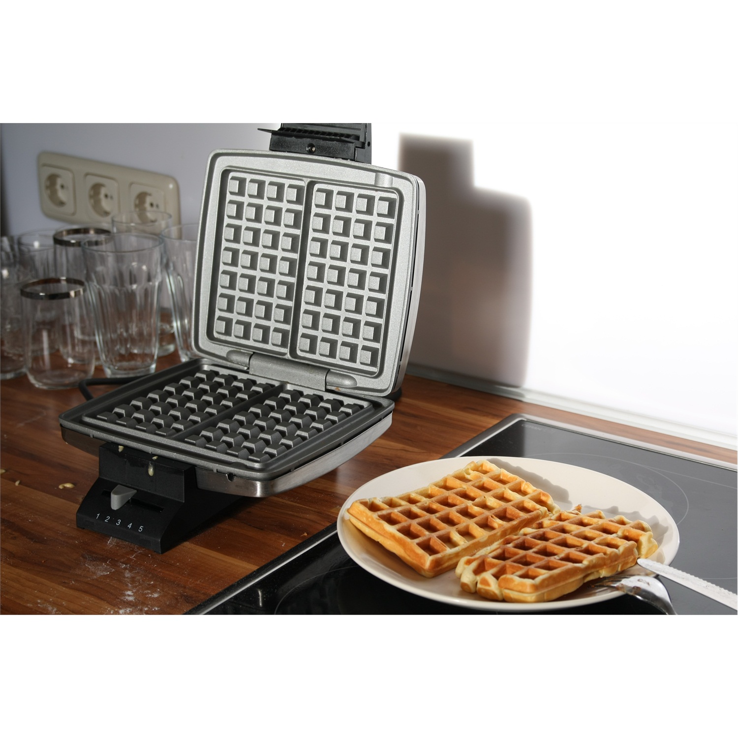 cloer-brussels-wafelijzer-1445-2-vaks