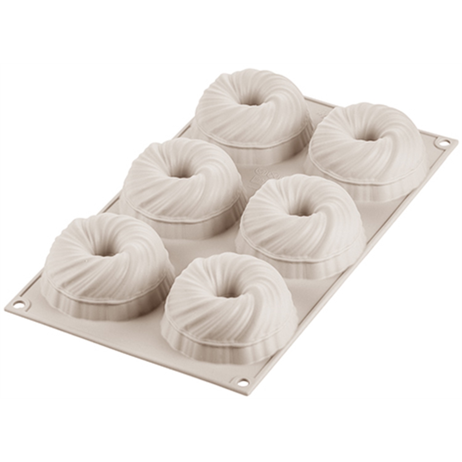 silikomart 3design mini intreccio bakvorm 6 vaks