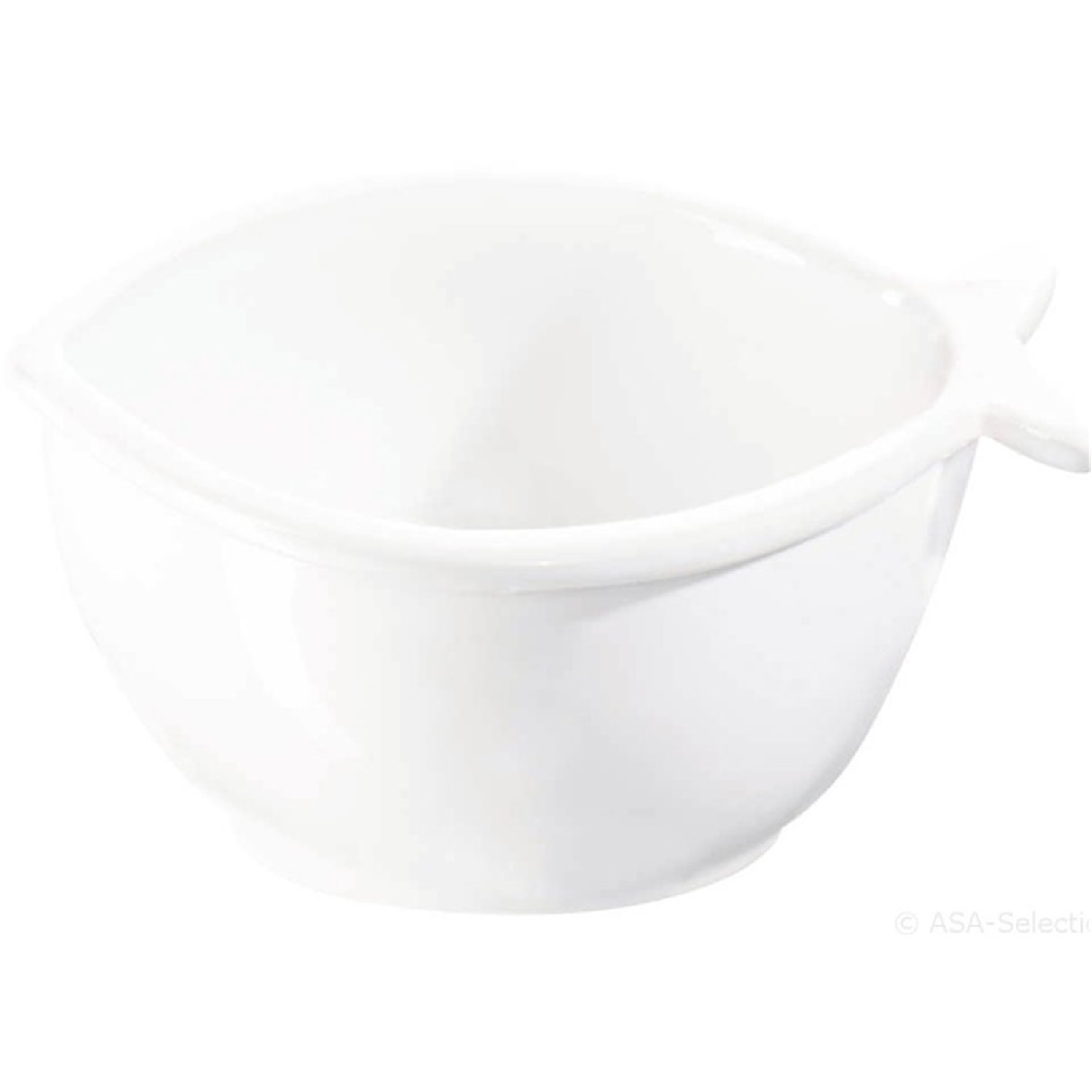 asa selection grande originale visschaal 12x10cm wit