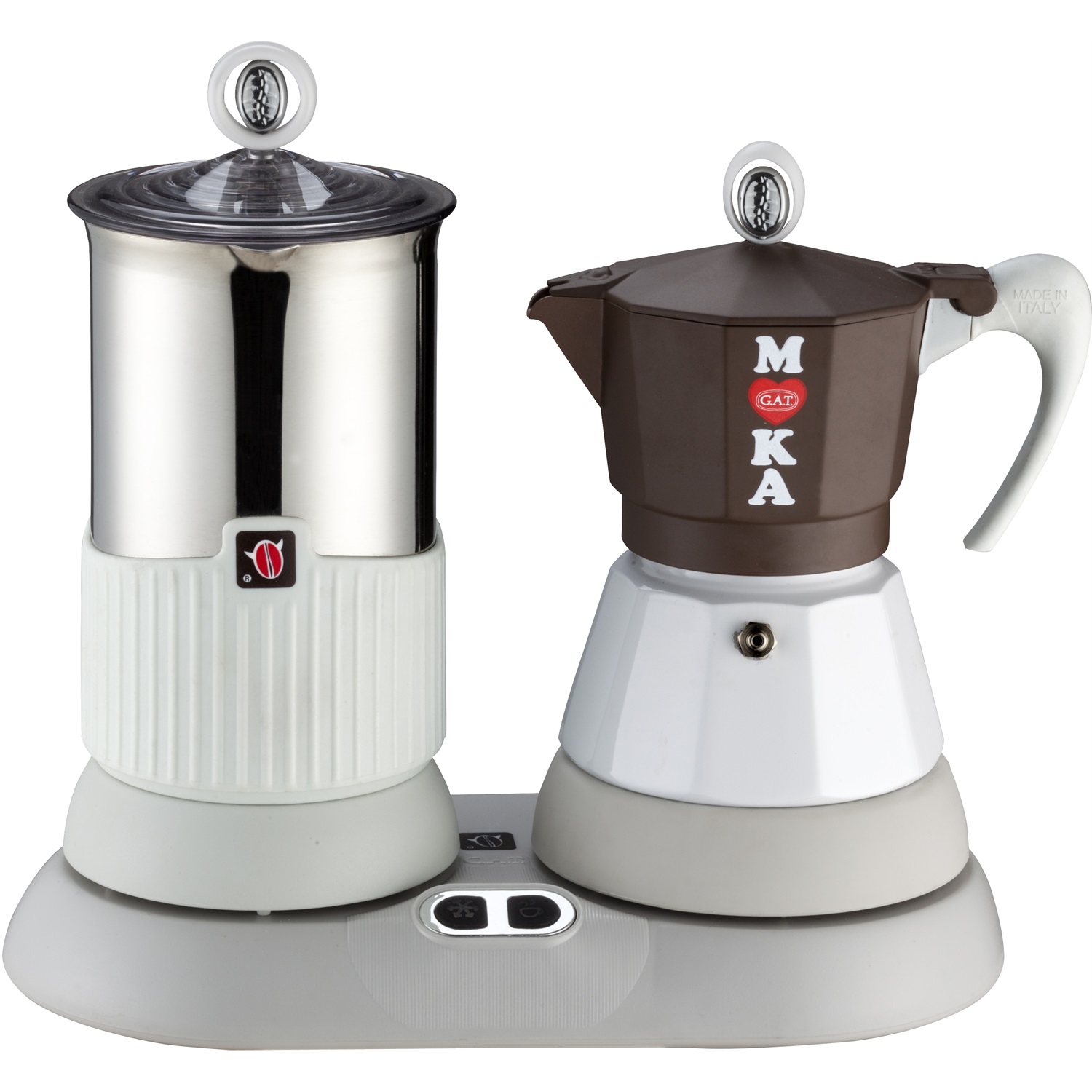 gat-italia-golosa-elektrische-percolator-met-melkopschuimer-4-kops