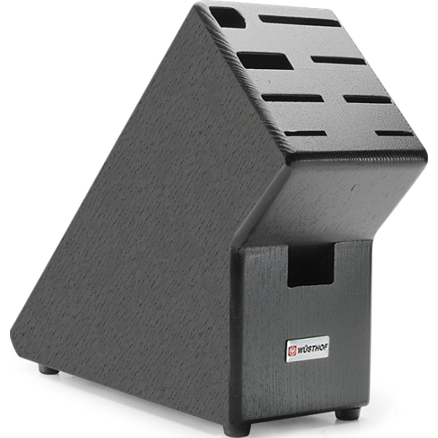 wusthof messenblok 7237 8 vaks essenhout zwart