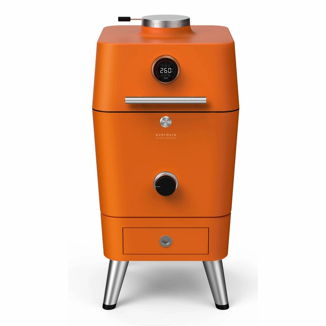 everdure 4k houtskoolbarbecue oranje