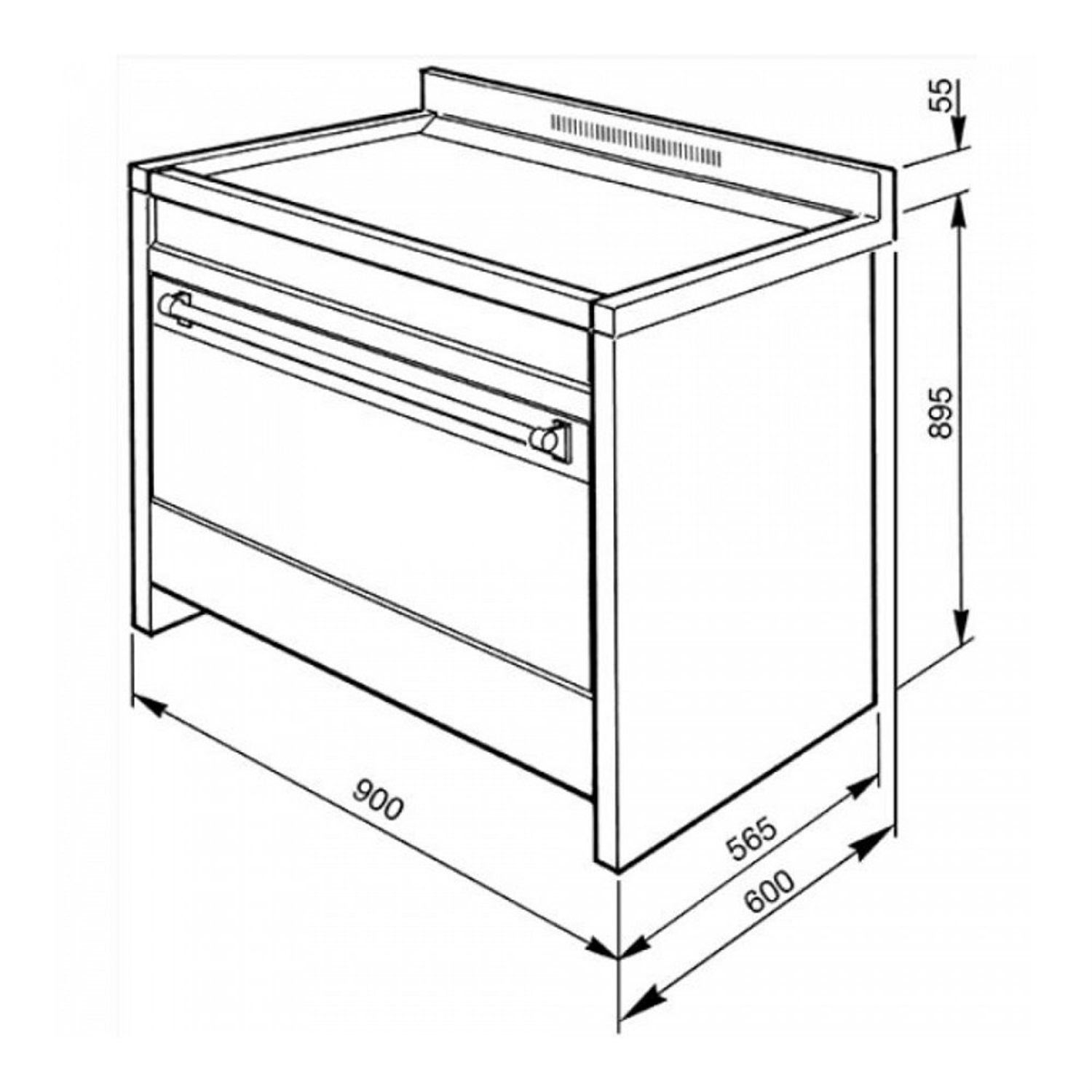 smeg-classici-opera-inductiefornuis-a1pyid-9-90cm-rvs