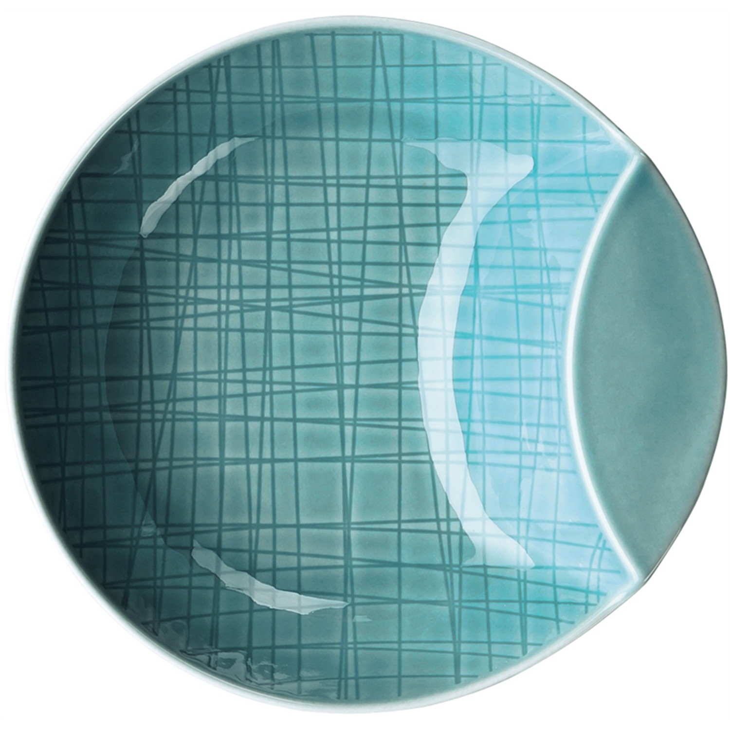 rosenthal-mesh-diep-bord-met-opstaande-rand-14cm-aqua