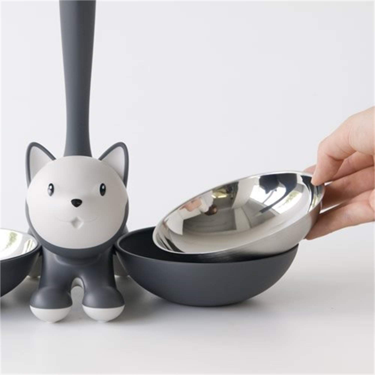 alessi-tigrito-kattenvoerbak-ammi09-g-grijs