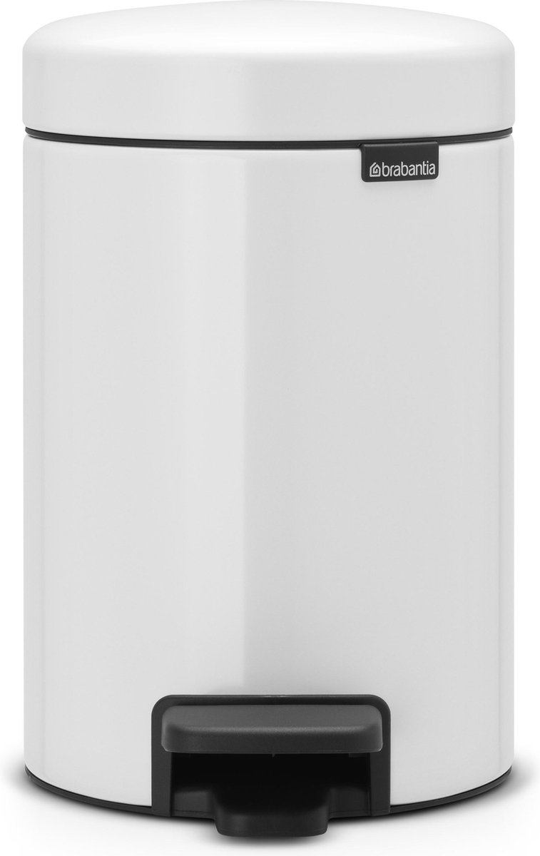 brabantia-newicon-pedaalemmer-3l-wit
