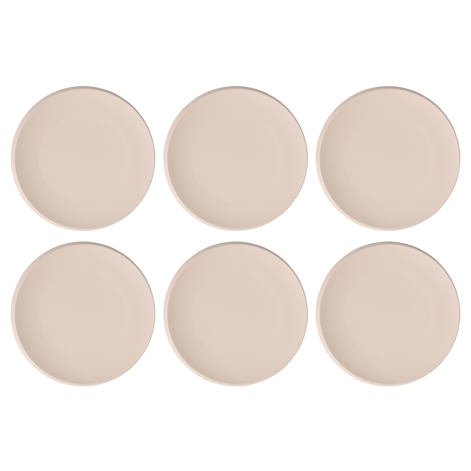 villeroy boch new moon onderbord 29cm beige 6 stuks