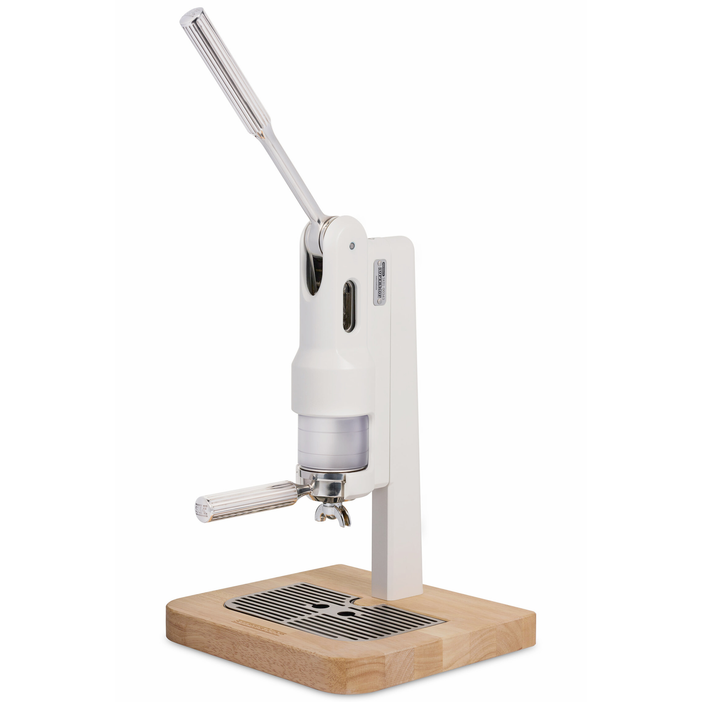 superkop-handbediende-niet-elektrische-espressomachine-wit