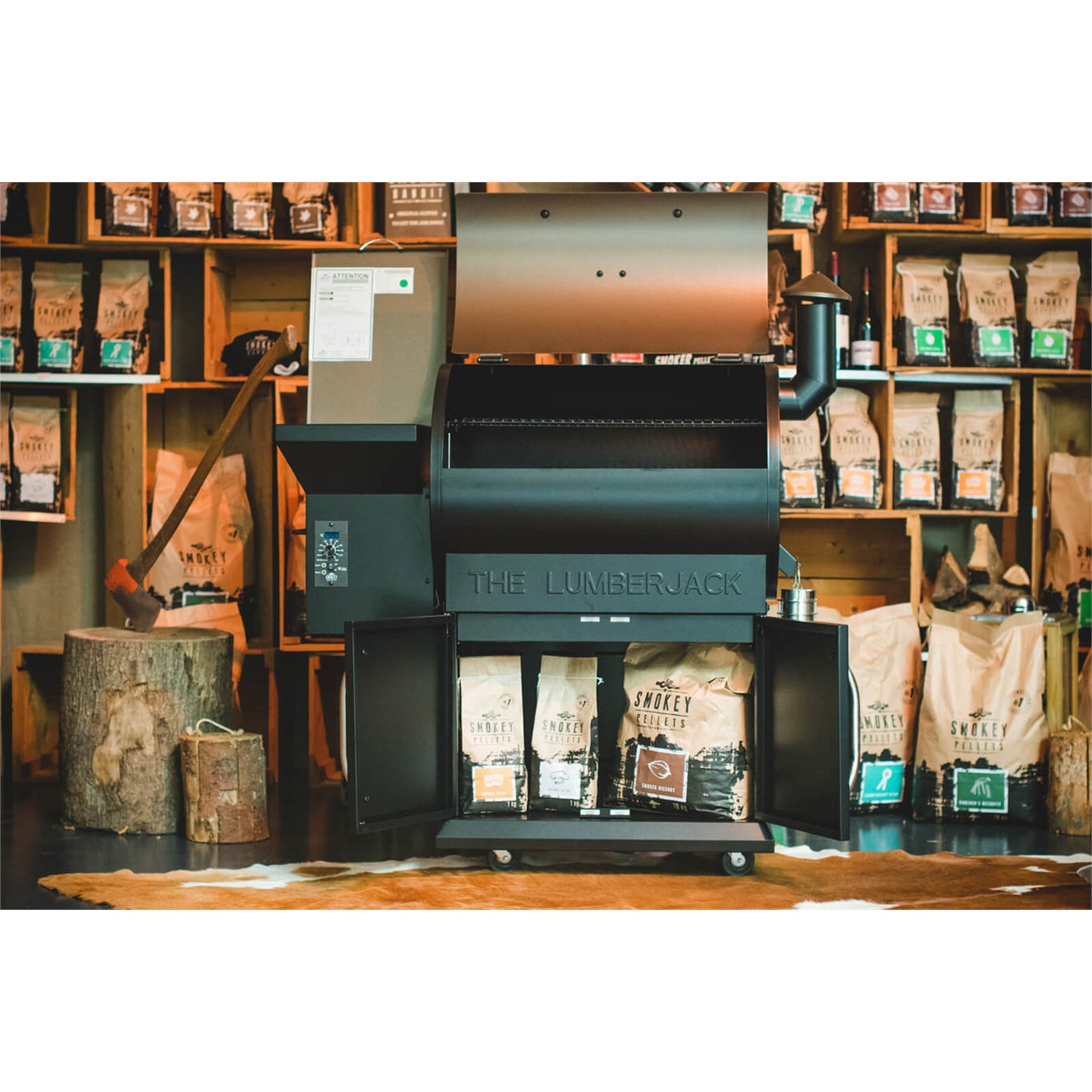 smokey-bandit-lumberjack-pellet-smoker