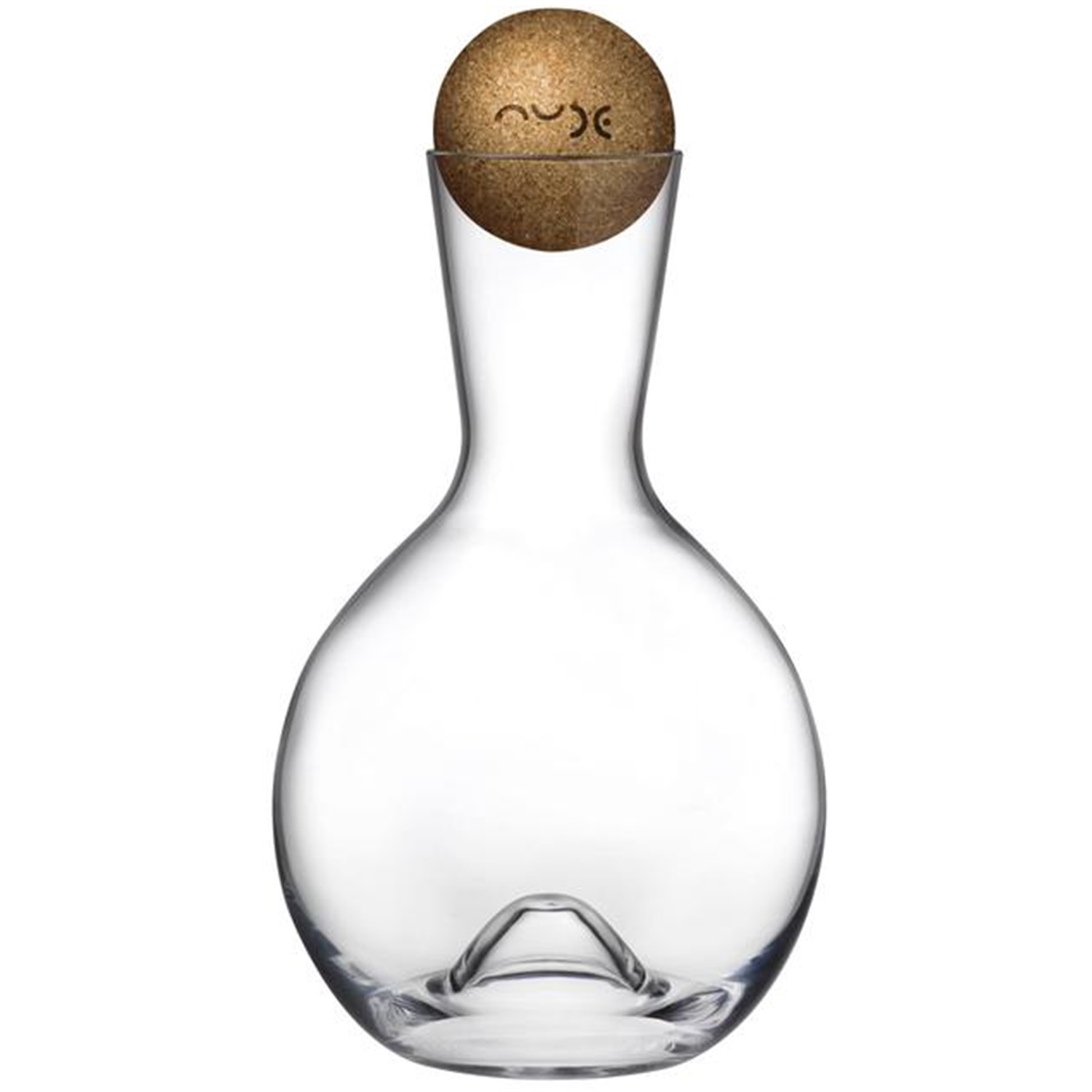 nude vintage decanteerkaraf met kurk 075l