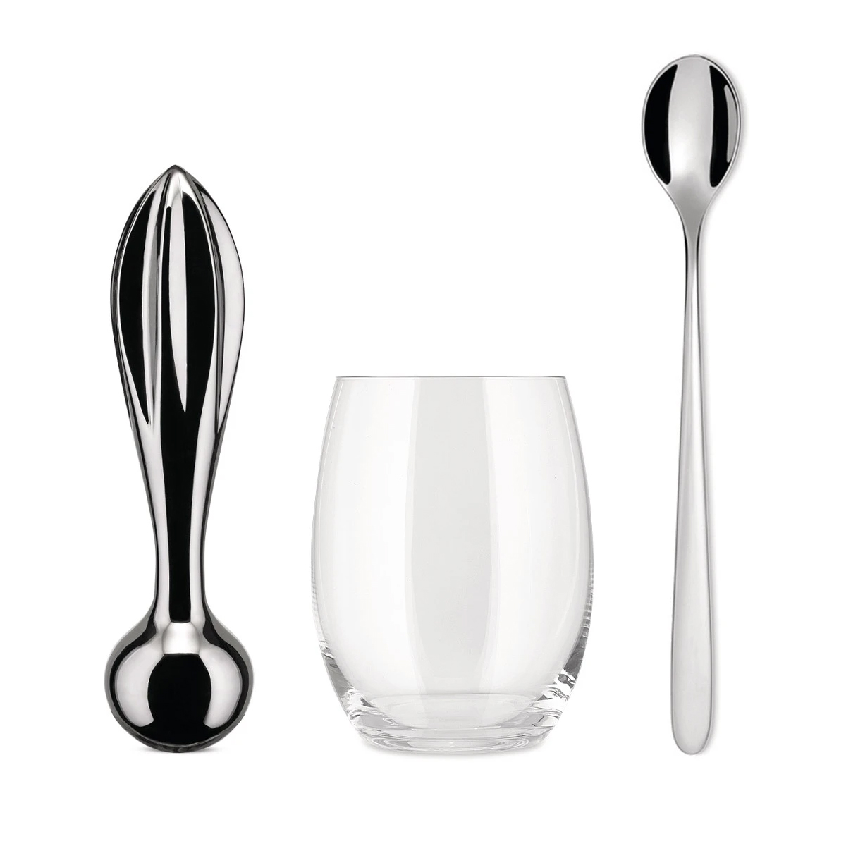 alessi player cocktailset gv33set 9 delig rvs