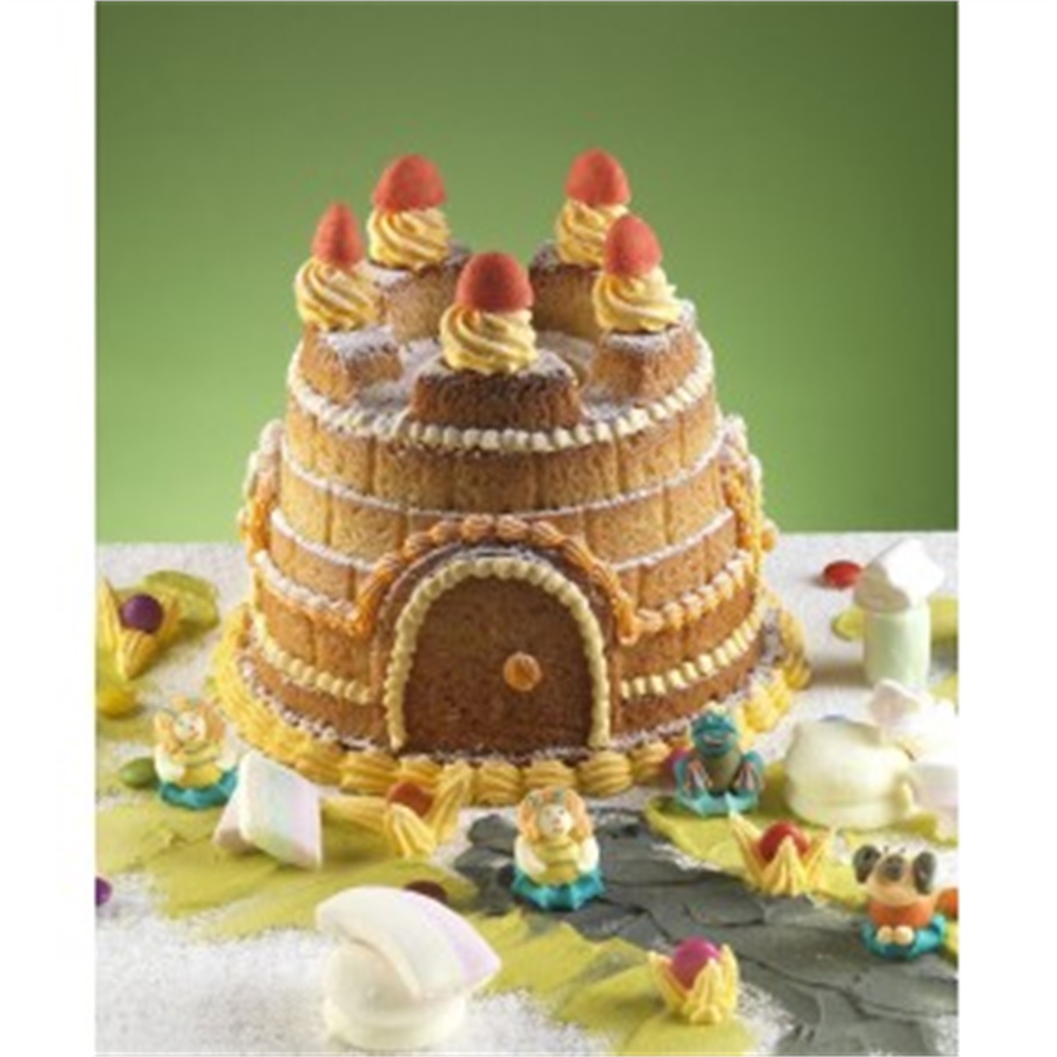 silikomart-uniflex-castle-bakvorm-met-safe-ring-sft321-20cm