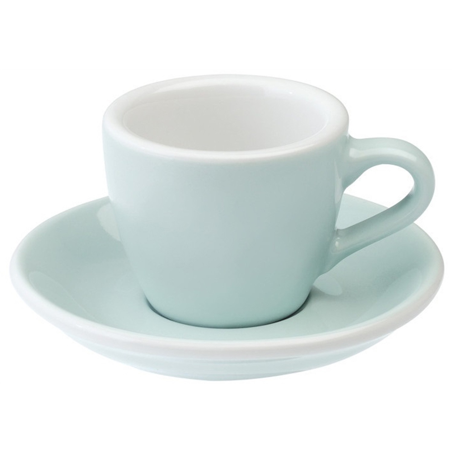 loveramics espressokop met schotel 008l river blue