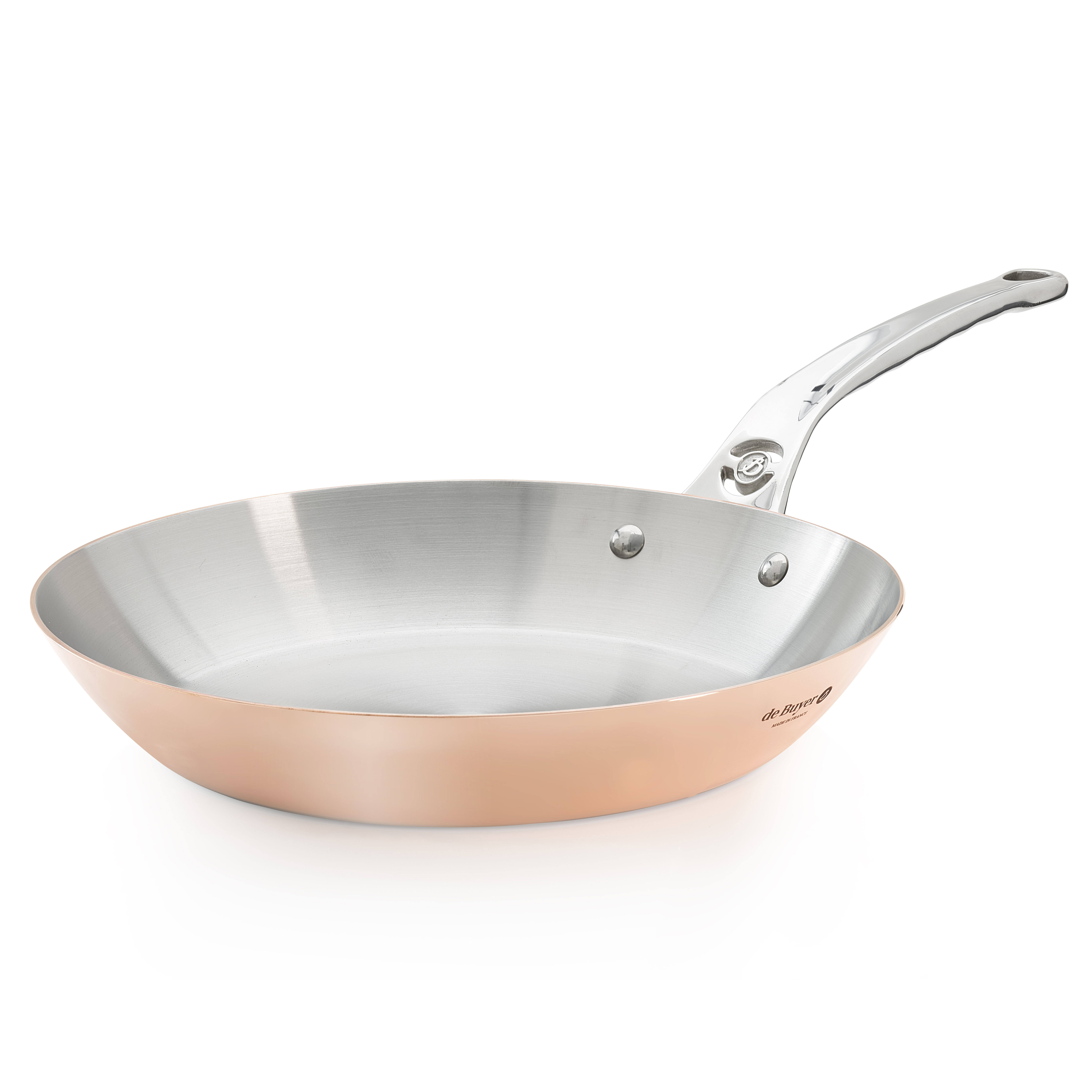 de buyer prima matera koekenpan met rvs steel 622428 28cm