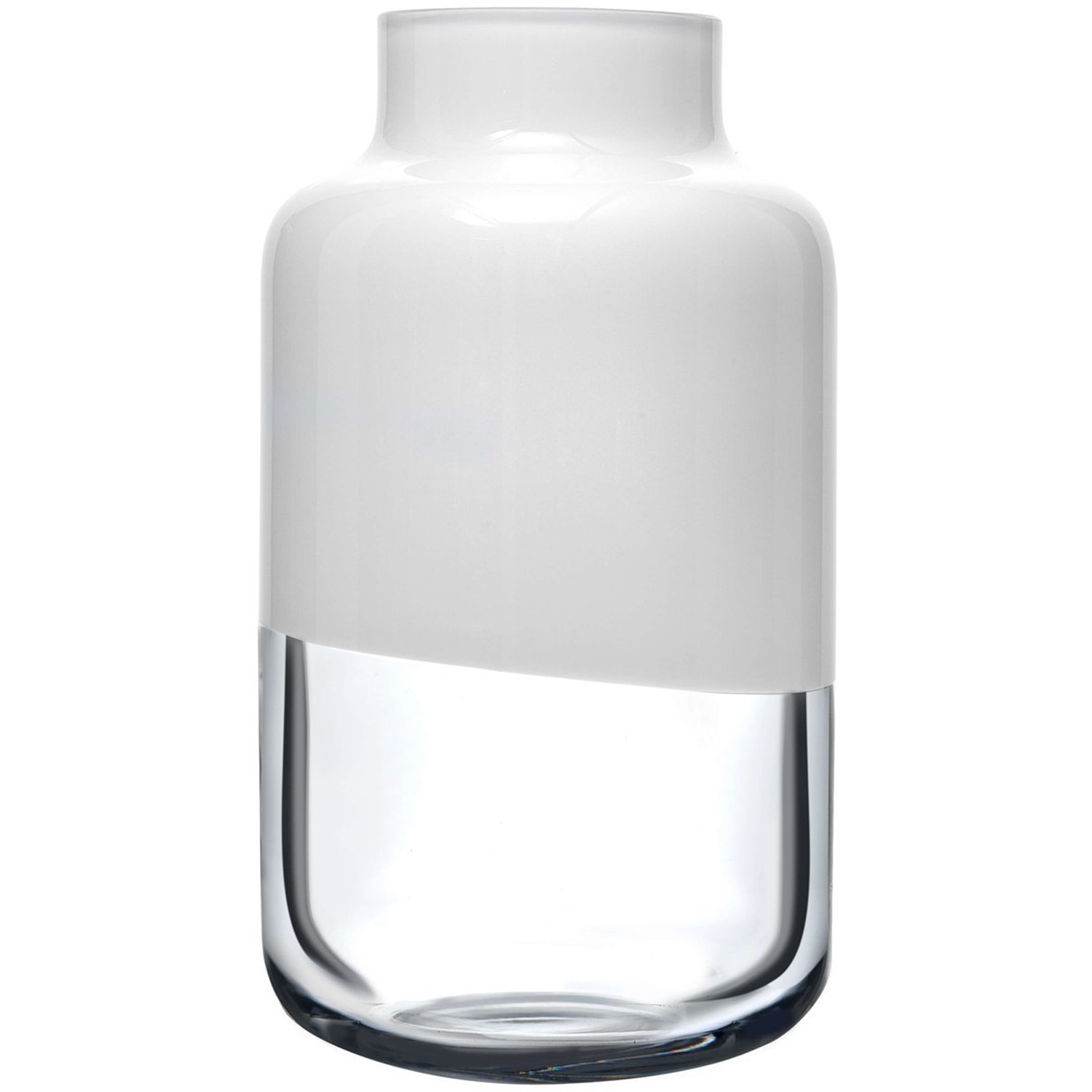 nude magnolia vaas o18cm opal wit