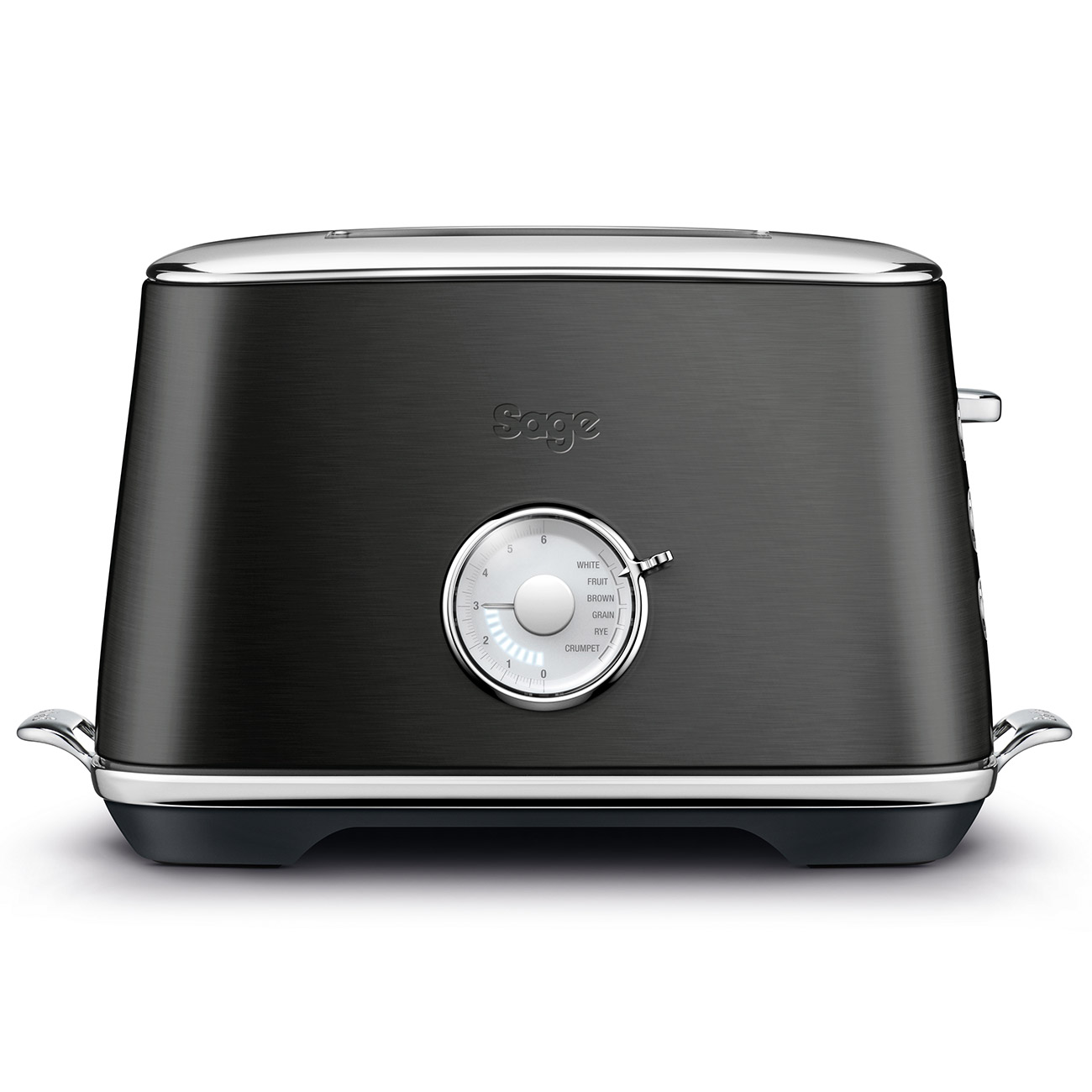 sage toast select luxe broodrooster black stainless steel