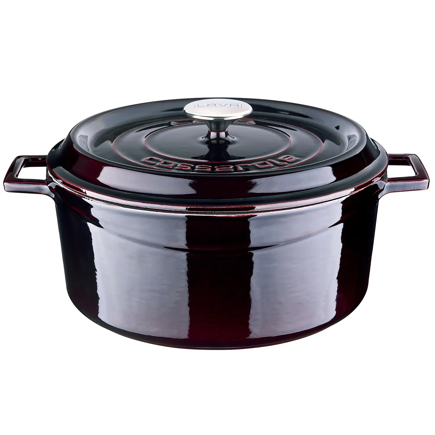 lava premium braadpan 28cm aubergine