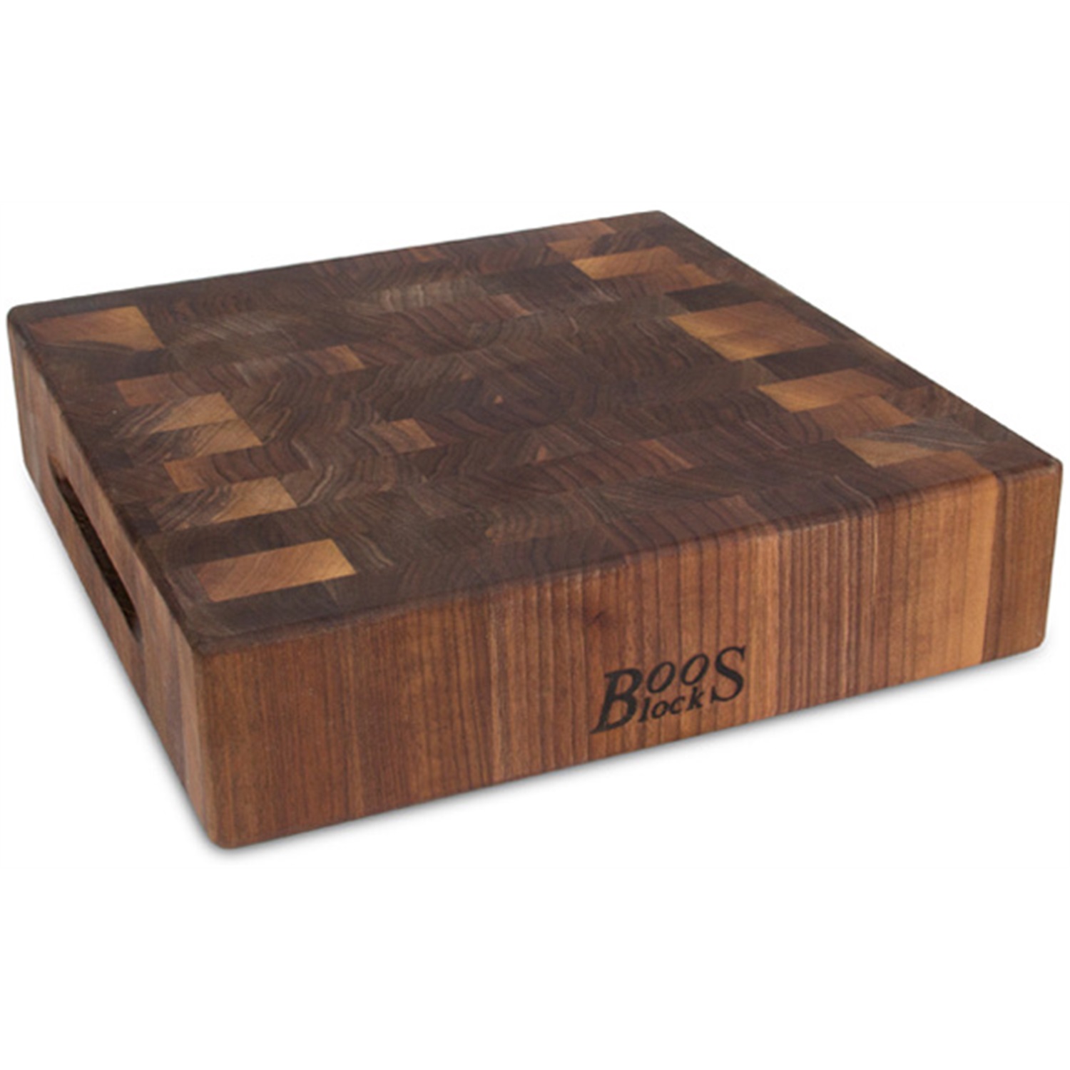 boos blocks classic hakblok 46x46x75cm walnoothout