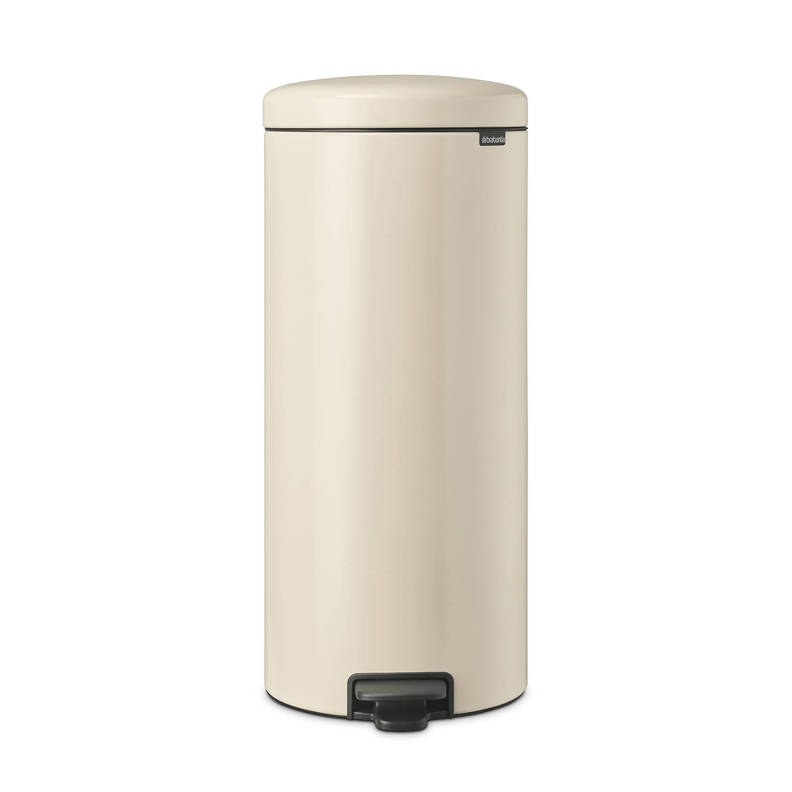 brabantia newicon pedaalemmer 30l beige