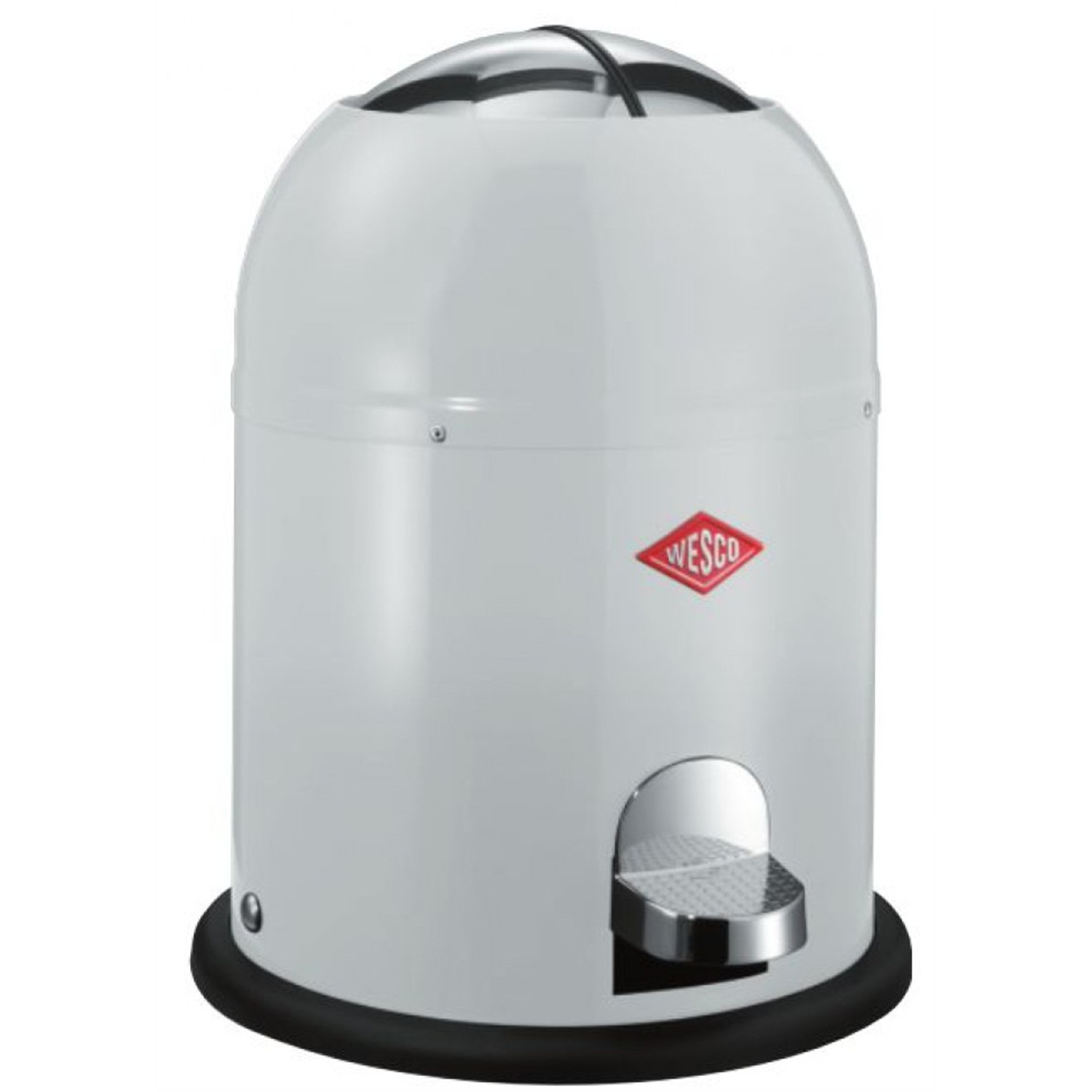 wesco-single-master-afvalemmer-wit