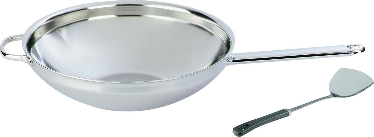 demeyere apollo 7 wok met wokspaan 32cm