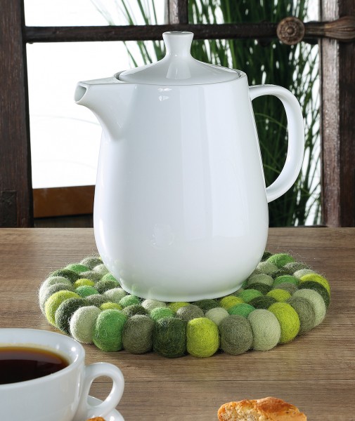 cilio-vilten-onderzetter-rond-21cm-groen