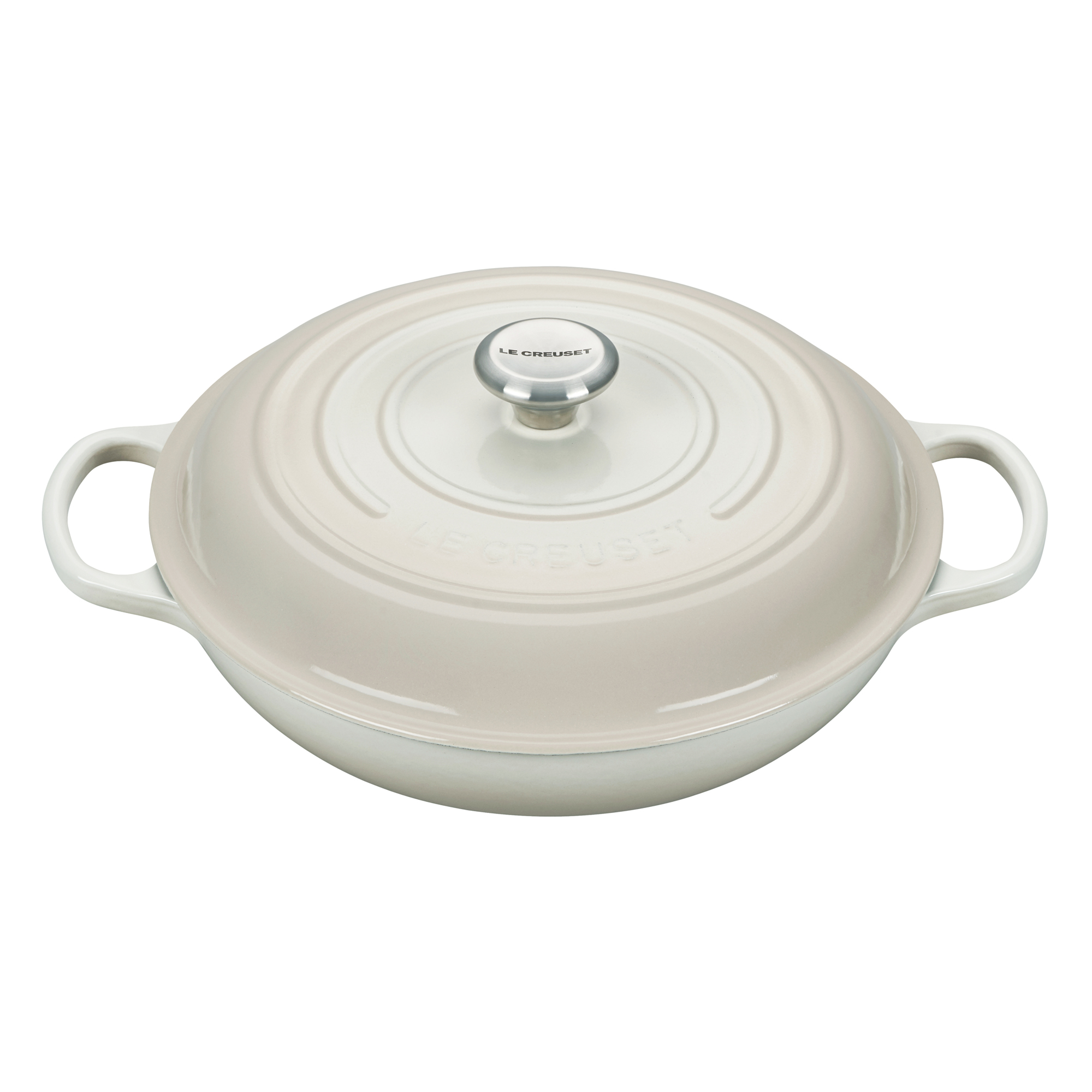 le creuset signature campagnard braadpan 30cm meringue