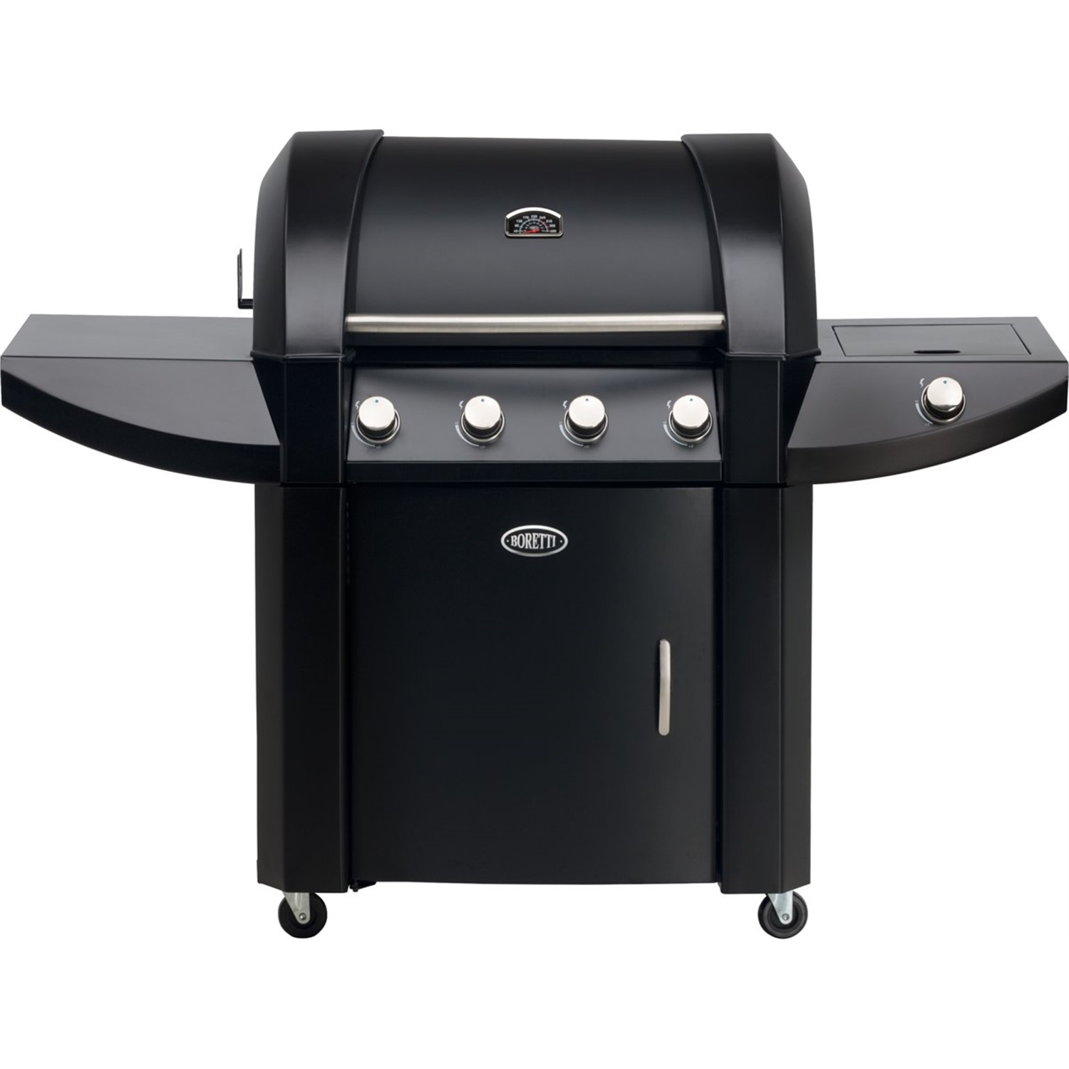 boretti outdoor kitchen robusto gasbarbecue zwart