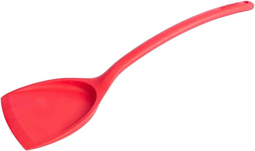 Mastrad All Silicone Wokspatel F10915, 31cm rood