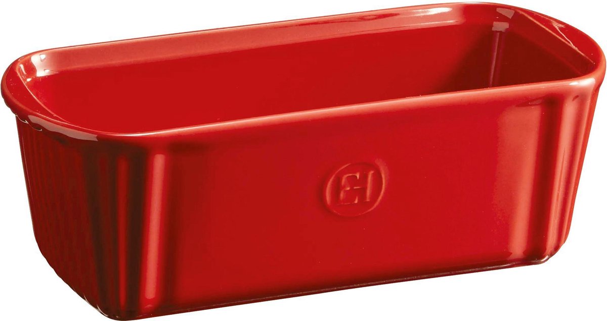 emile henry cakevorm 235x105cm rood