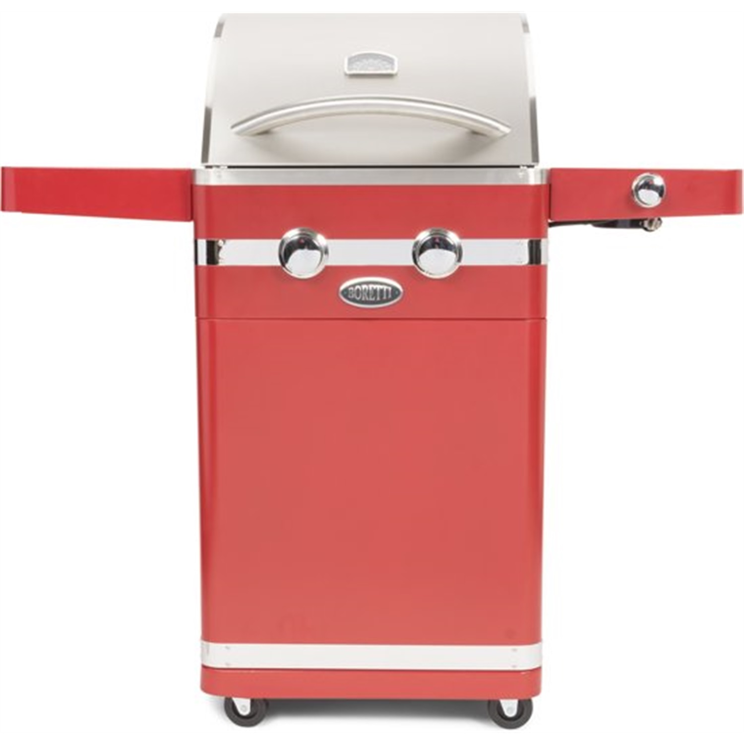 boretti outdoor kitchen bernini rosso gasbarbecue rood